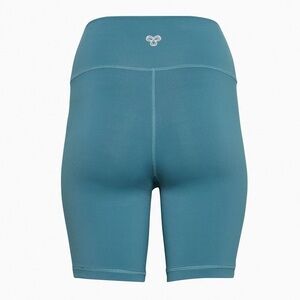 Aritzia TNA Action Women’s Teal Blue High-Waisted Biker Shorts Small